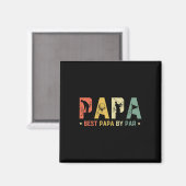 Vatertag Bester Papa Magnet (Vorderseite/Rückseite)