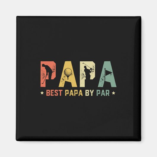 Vatertag Bester Papa Magnet (Vorne)