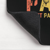 Vatertag Bester Papa  Mousepad (Ecke)