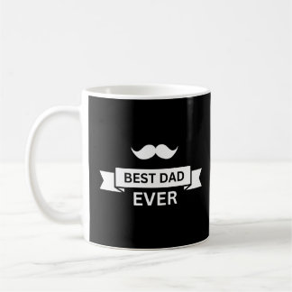 Vatertag BESTER VATER ALLER Zeiten Typo mit Schnur Kaffeetasse