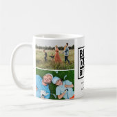 Vatertag Bester Vater am Par Golfing Foto Kaffeetasse (Links)