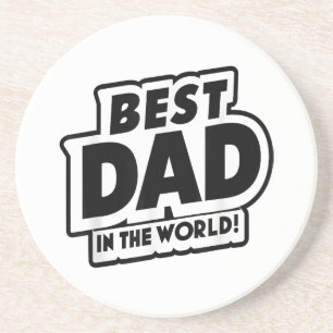 Vatertag Bester Vater Der Welt Getränkeuntersetzer