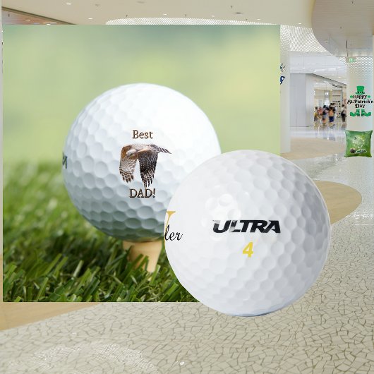 Vatertag "Bester Vater" Hawk Golfball