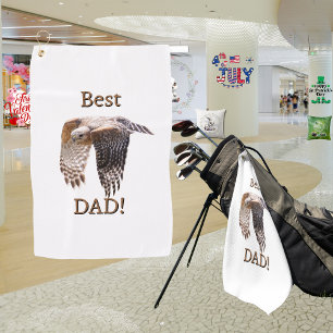Vatertag "Bester Vater" Hawk Golfhandtuch