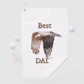 Vatertag "Bester Vater" Hawk Golfhandtuch (Insitu)