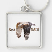 Vatertag "Bester Vater" Hawk Schlüsselanhänger (Vorne)