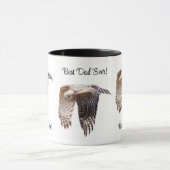 Vatertag "Bester Vater je" Hawk Tasse (Zentrum)