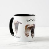 Vatertag "Bester Vater je" Hawk Tasse (Vorderseite Links)