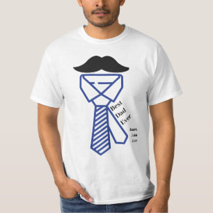 Vatertag Bester Vater je Individuelle Name Funny T-Shirt