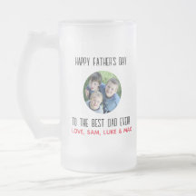 Vatertag Bester Vater je Kind Foto