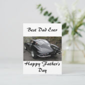 Vatertag Bester Vater je Postkarte (Stehend Vorderseite)