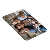 Vatertag Bester Vater je Skript-Foto Magnet (Rechte Seite)