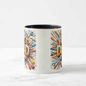 Vatertag "Bester Vater je" Tasse (Zentrum)