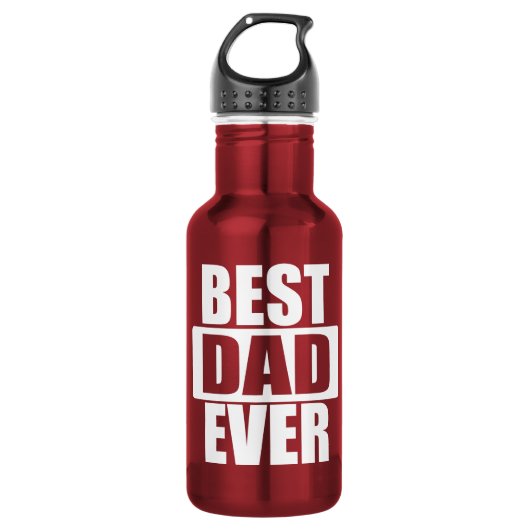 Vatertag: Bester Vater je Trinkflasche (Vorderseite)