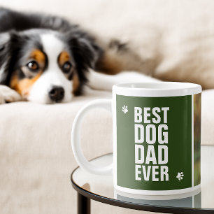 Vatertag-Bestes-Hund-Vater-aller-Zeiten-Foto Jumbo-Tasse
