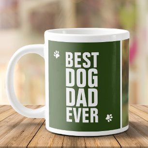 Vatertag-Bestes-Hund-Vater-aller-Zeiten-Foto Jumbo-Tasse