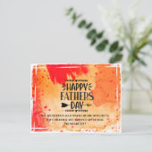 Vatertag Bibel Verse Sprichwörter 20:7 Postkarte (Stehend Vorderseite)