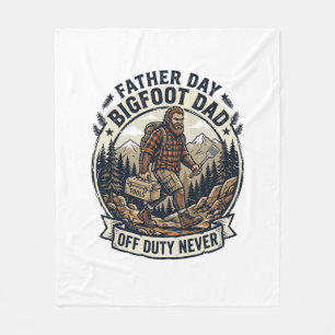 Vatertag Bigfoot Dad Shirt Dad Modus In The Wild  Fleecedecke