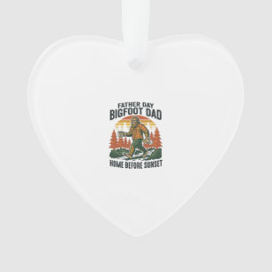 Vatertag Bigfoot Dad Shirt Der Mann Der Mythos Der Ornament