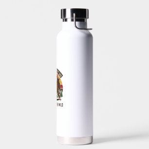 Vatertag Bigfoot Papa Shirt Camping Legende Vater Trinkflasche
