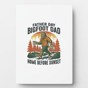 Vatertag Bigfoot Papa Shirt Der Mann Der Mythos De Fotoplatte