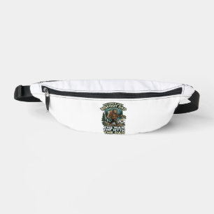 Vatertag Bigfoot Papa Shirt Stark Ruhig Zuverlässi Bauchtasche