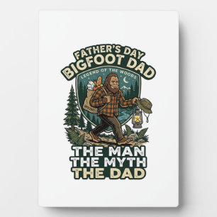 Vatertag Bigfoot Papa Shirt Stark Still Zuverlässi Fotoplatte