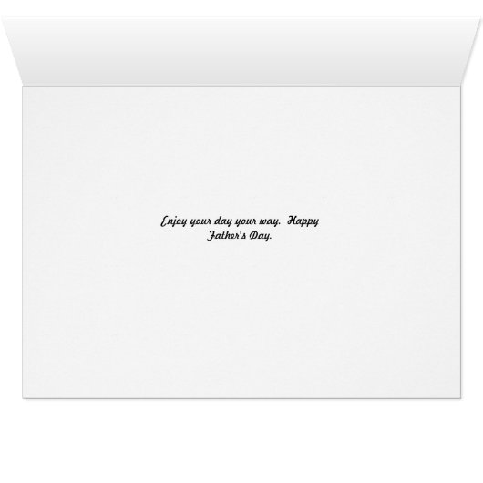 Vatertag Blue Kayak (Innenansicht Horizontal (Unten))