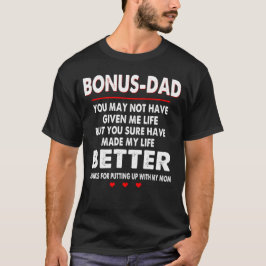 Vatertag - Bonus Papa - 1 Tag  T-Shirt