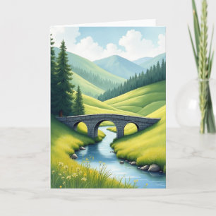 Vatertag Bridge Vista Card Karte