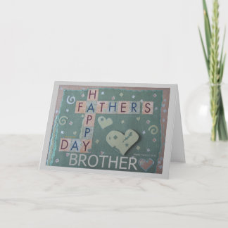 Vatertag - Bruder - Scrapbook Card Karte