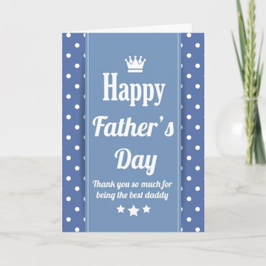 Vatertag Card Bester Vater Karte (Vorderseite)