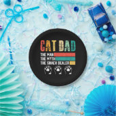 Vatertag Cat Vater Pappteller (Party)