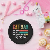 Vatertag Cat Vater Pappteller (Party)