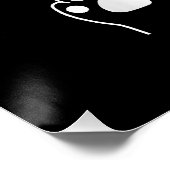 Vatertag Cat Vater Poster (Ecke)