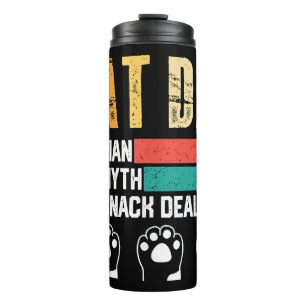 Vatertag Cat Vater Thermosbecher