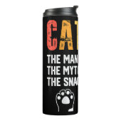 Vatertag Cat Vater Thermosbecher (Nach links gedreht)