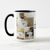 Vatertag Certified Dad Tasse Dad Fotocollage (Links)