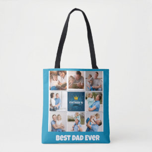 Vatertag Collage Tote Bag Tasche