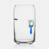 Vatertag Cooler Vater Spaß Vater Individuelle Name Dosenglas (Rechts)