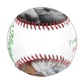 Vatertag Custom Personalisiert Baseball (Rückseite)
