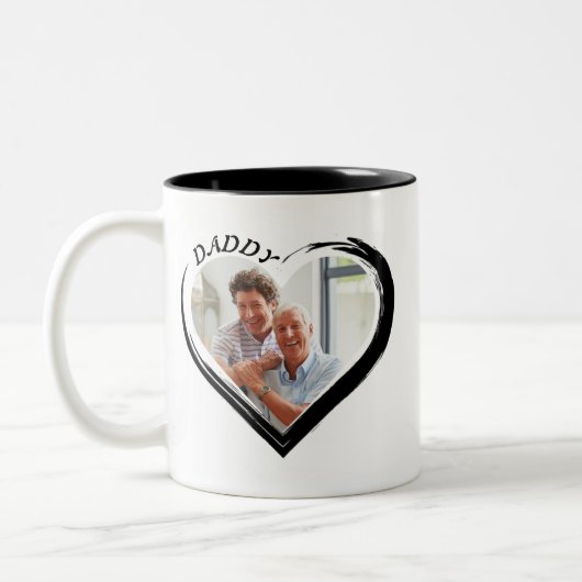 Vatertag Custom Tasse - Foto Tasse Geschenk Idee (Links)