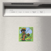 Vatertag Dackeln Magnet (In Situ (Geschirrspüler))