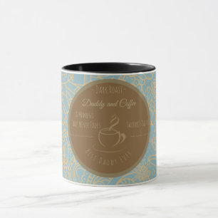 Vatertag, Daddy und Kaffee, Best Daddy Ever Tasse