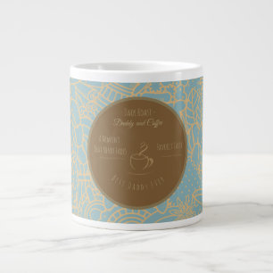 Vatertag, Daddy und Kaffee, Bester Vater jemals Gi Jumbo-Tasse
