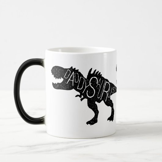 Vatertag - Daddysaurus Dinosaurier Verwandlungstasse (Links)