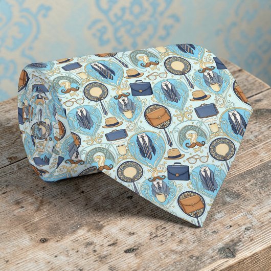 Vatertag Dapper Dad Muster Krawatte