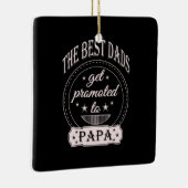 Vatertag | Der beste Daddy Keramikornament (Rechts)