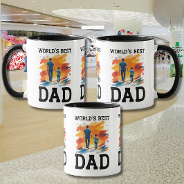 Vatertag "Der beste Vater der Welt" Tasse