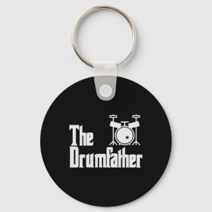 Vatertag Der Drum-Vater Drummer Musician Vater G Schlüsselanhänger